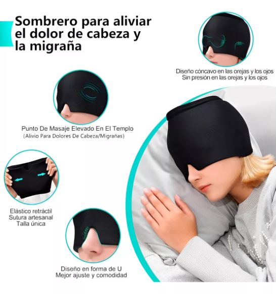 Gorro De Gel Para Aliviar Migrana