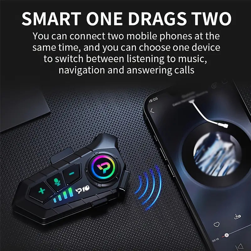 Auriculares para casco de motocicleta